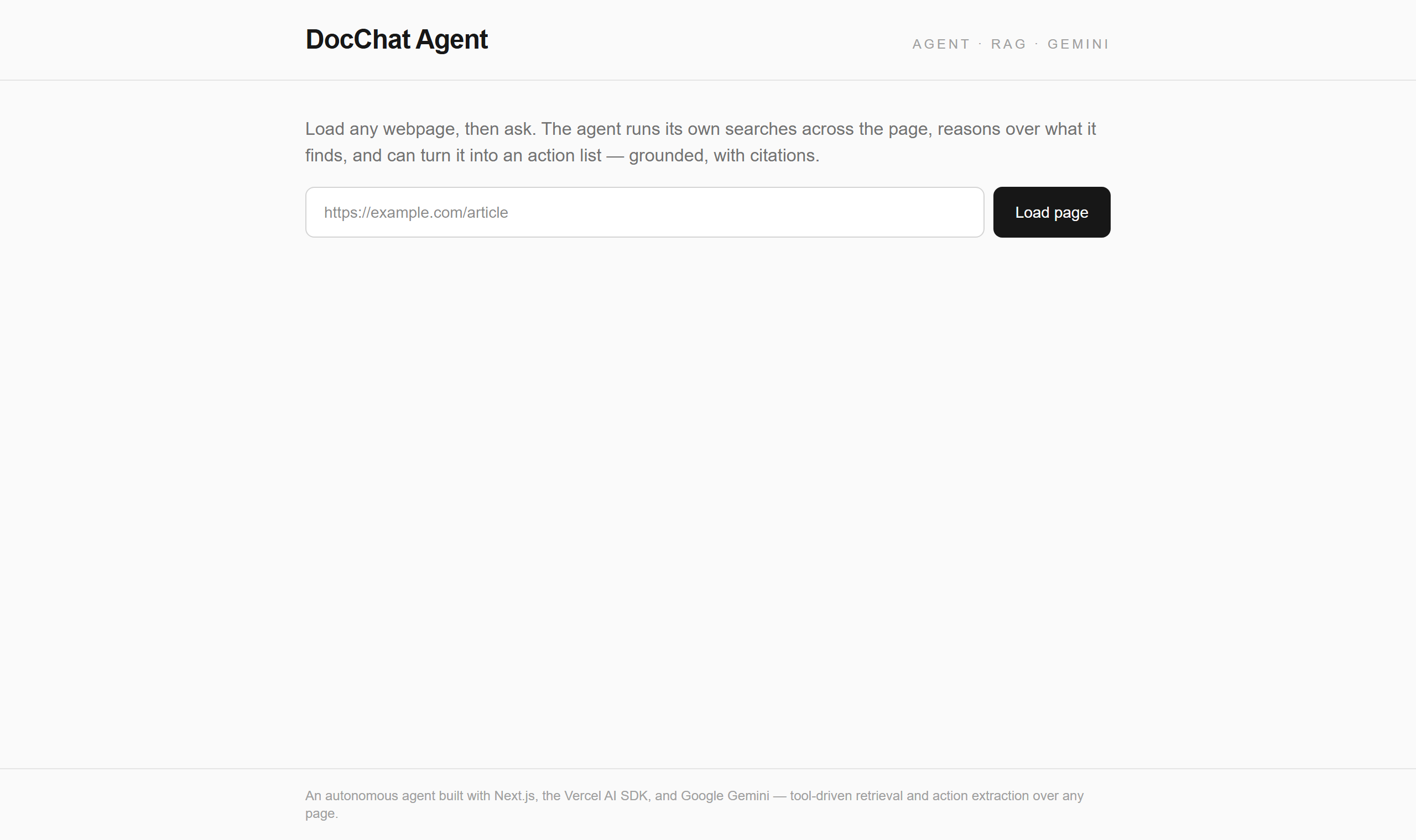หน้าจอ DocChat